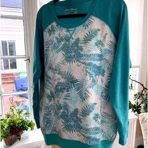 Eddie Bauer soft cotton blend top